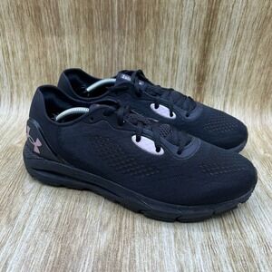 Under Armour HOVR Sonic 5 Women's Size 10 Black‎ Sneakers Shoes 3024906-002